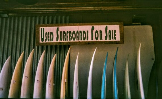 Surfboard auf Bali kaufen