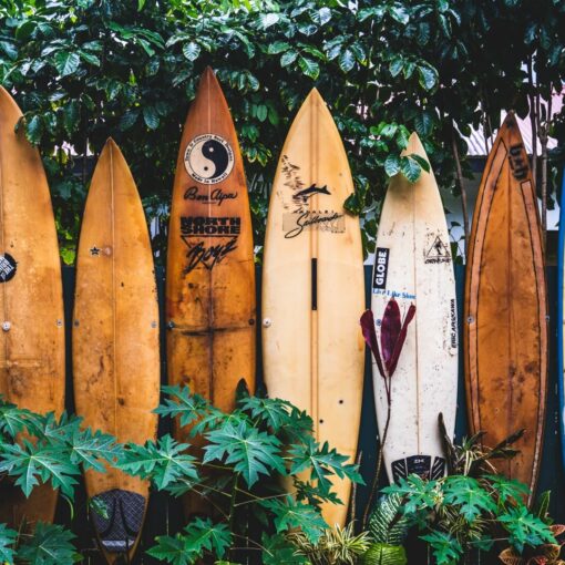 Surfboard auf Bali mieten