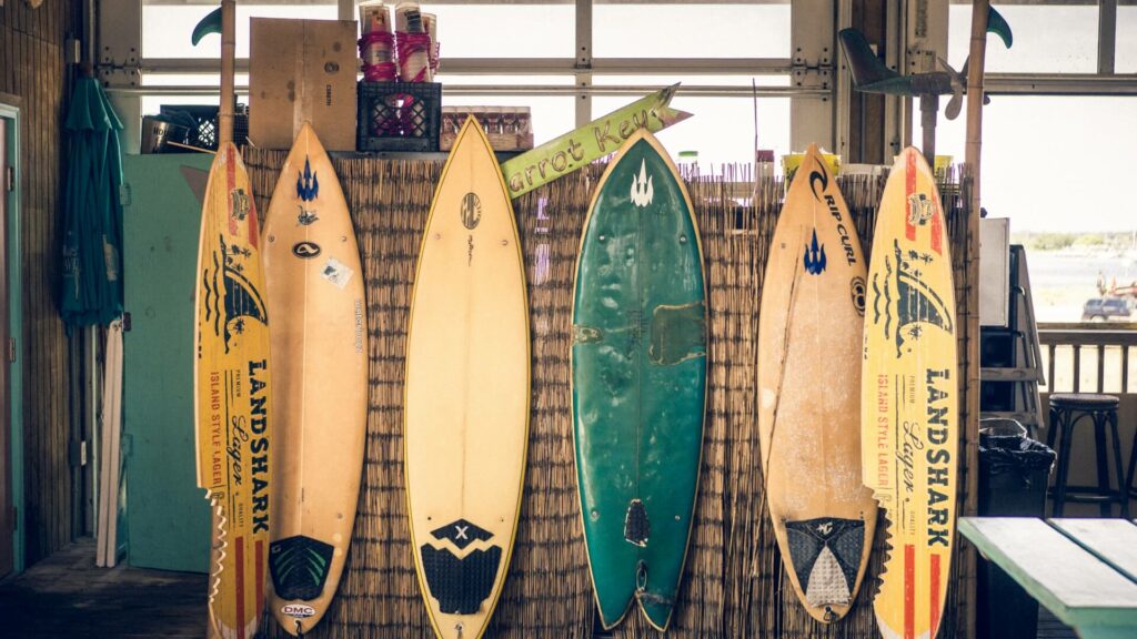 Surfboard Shop auf Bali